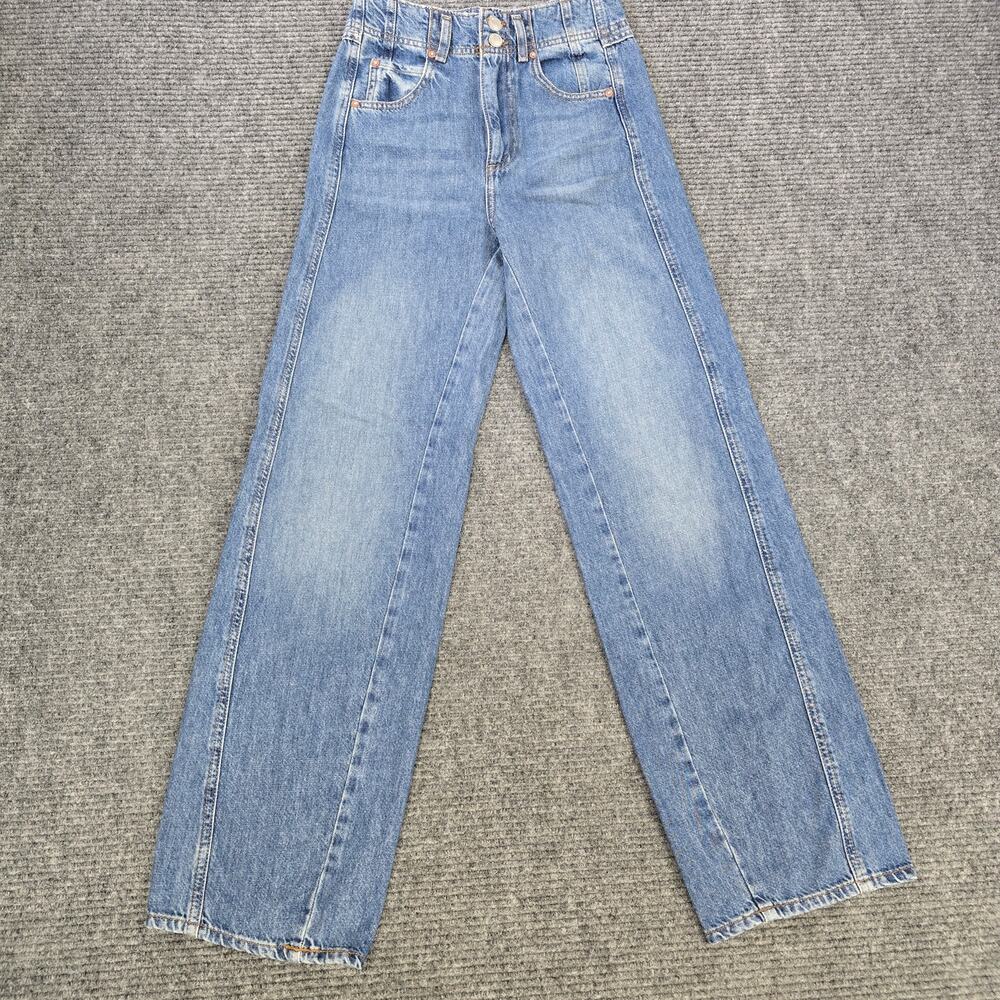 Free People We The Free Aster High Rise Straight Jeans Women's 26x31 NWT